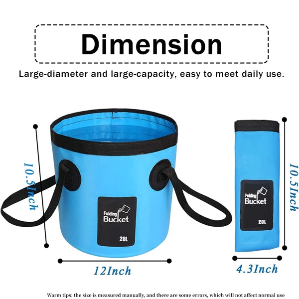 Folding Portable Bucket 20L