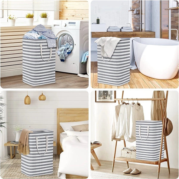 Slim Laundry Hamper With Handles