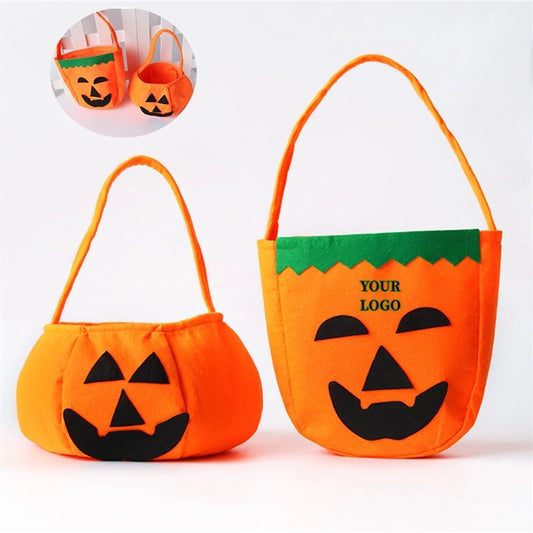 Halloween Pumpkin Shaped Gift Bag