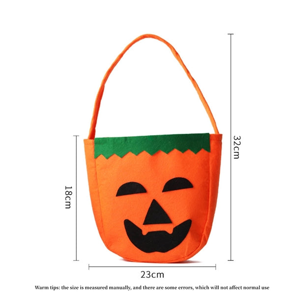 Halloween Pumpkin Shaped Gift Bag