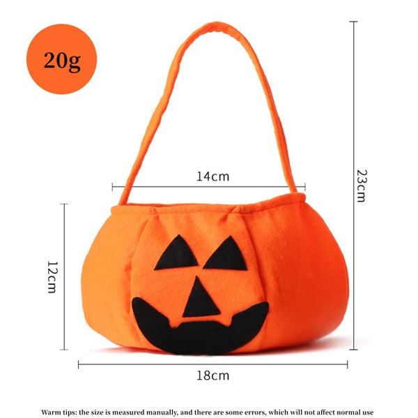 Halloween Pumpkin Shaped Gift Bag