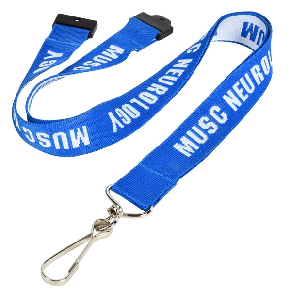 Custom 1/2" Woven Lanyards w/ Safety Breakaway