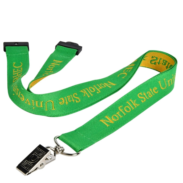 Custom 1/2" Woven Lanyards w/ Safety Breakaway