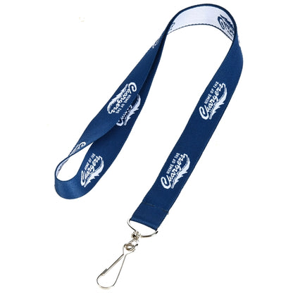 Woven Lanyard w/ Custom Imprint Embroidered