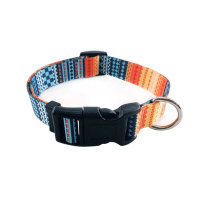 5/8"x14" Pet Collar w/ Adjustable Buckle Release Sublimation