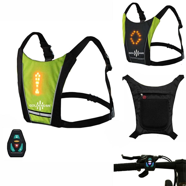 Wireless Remote Cycling Turn Signal Vest