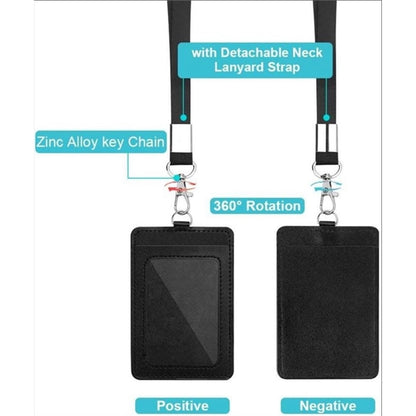 Badge Holders & Retractable Reel Clips Set