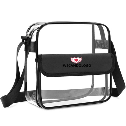 PVC Transparent Crossbody Bag Single Shoulder