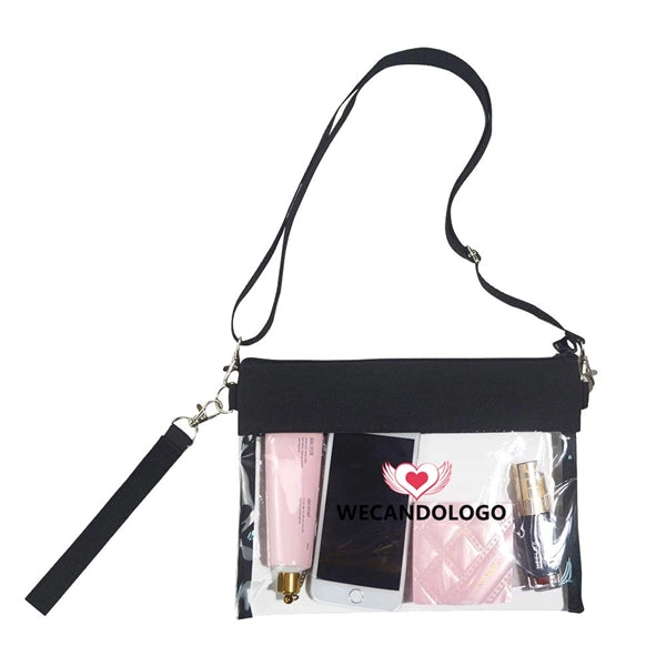 PVC Transparent Cross body Shoulder Bag