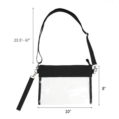PVC Transparent Cross body Shoulder Bag