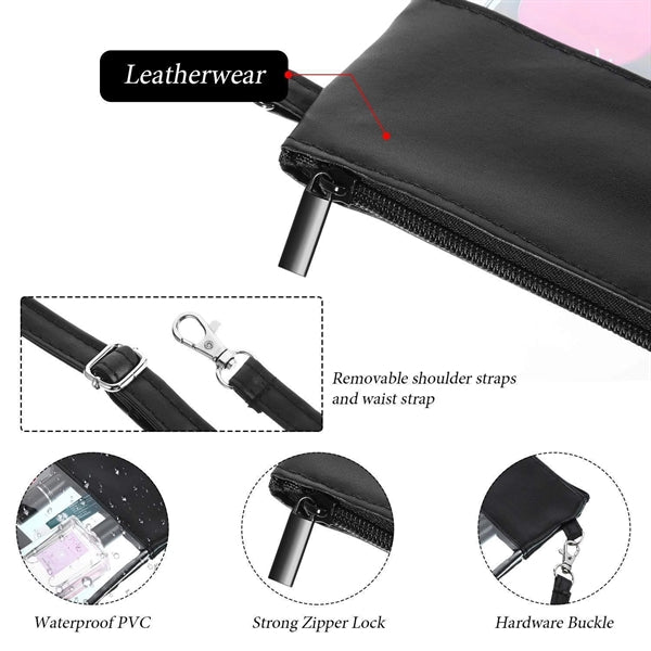 PVC Transparent Cross body Shoulder Bag