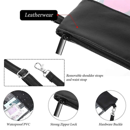 PVC Transparent Cross body Shoulder Bag