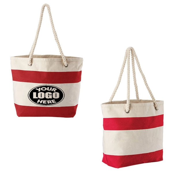 Cotton Canvas Boat Tote