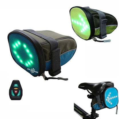 Wireless Remote Cycling Turn Signal Bag