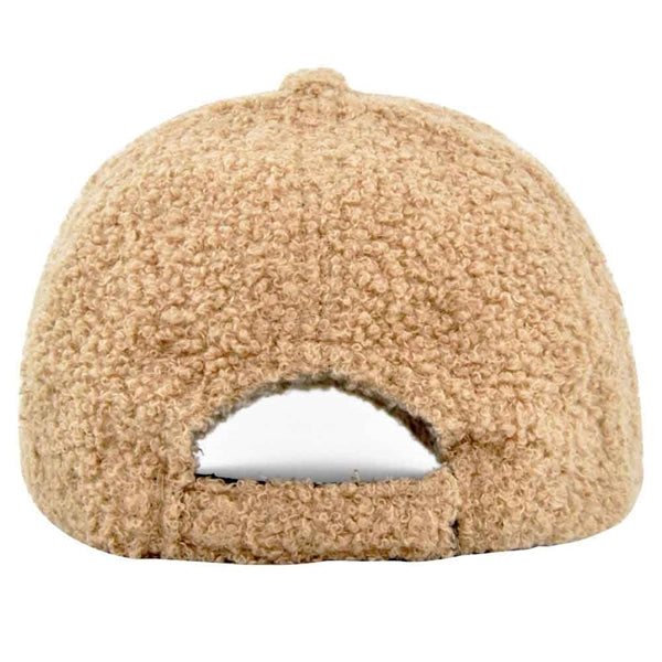 Faux Lamb Wool Baseball Caps Sherpa Hat