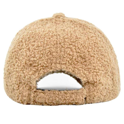 Faux Lamb Wool Baseball Caps Sherpa Hat