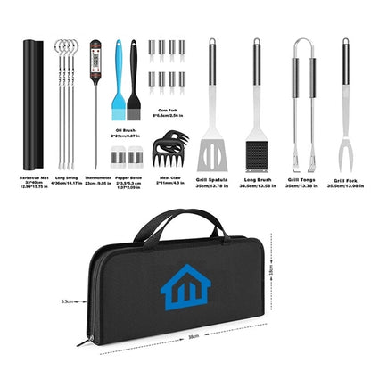 25-Piece BBQ Set withe Case
