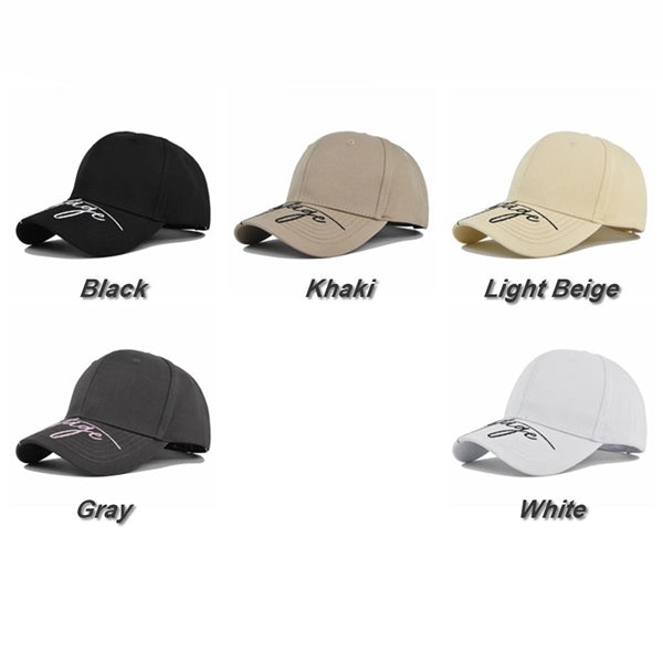 Baseball Cap Adjustable for Running Workouts All Seasons