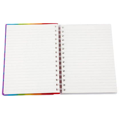 Spiral Push Pop Bubble Silicone Notebook