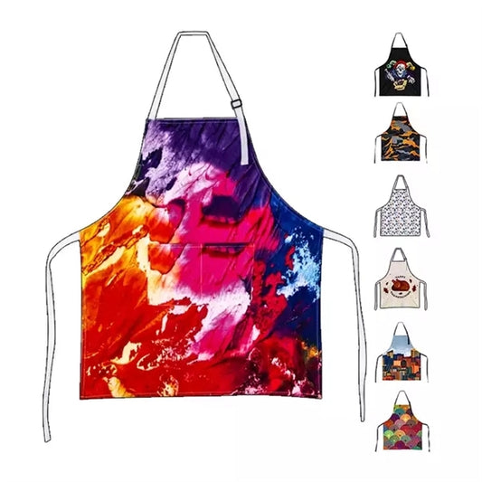 Sublimation Custom Logo Kitchen Cooking Apron