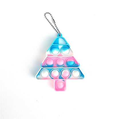 Christmas Push Pop Bubble Fidget Toy