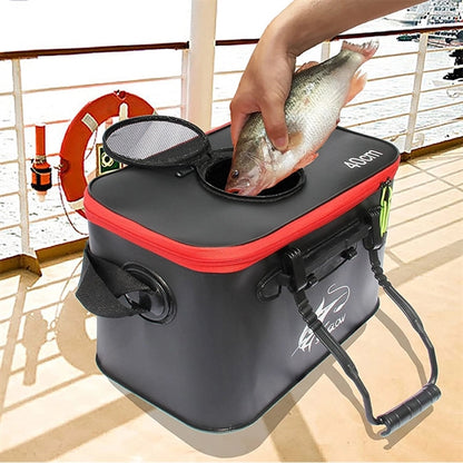 Container Multifunctional Live Fish Bait Bucket