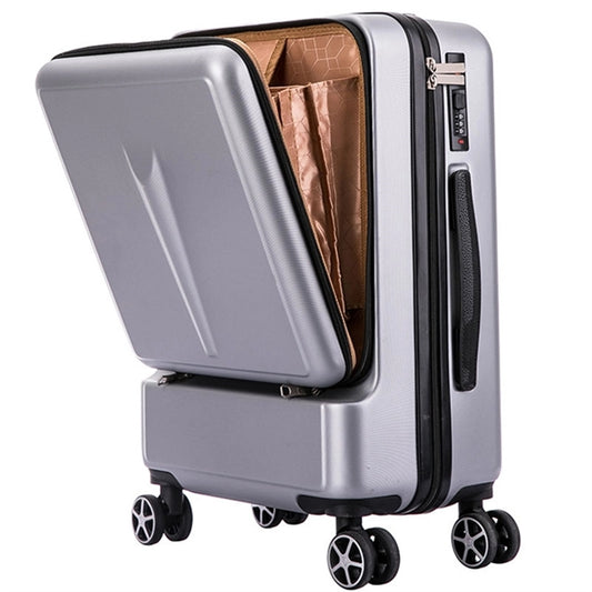 Business Travel Boarding Suitcase With Rolling Wheels