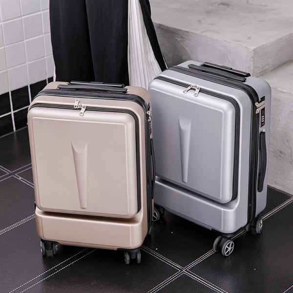 Business Travel Boarding Suitcase With Rolling Wheels