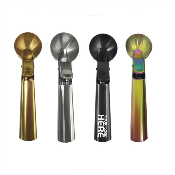 Stainless Steel Ice Cream Scoop with Easy Trigger Release