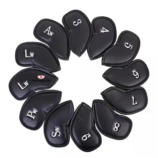 12 In 1 Golf Irons Head Cover Set