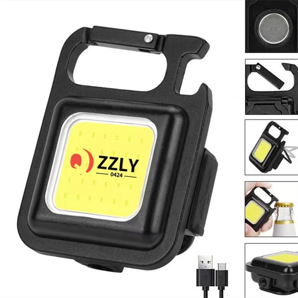 Cob Rechargeable Keychain Light