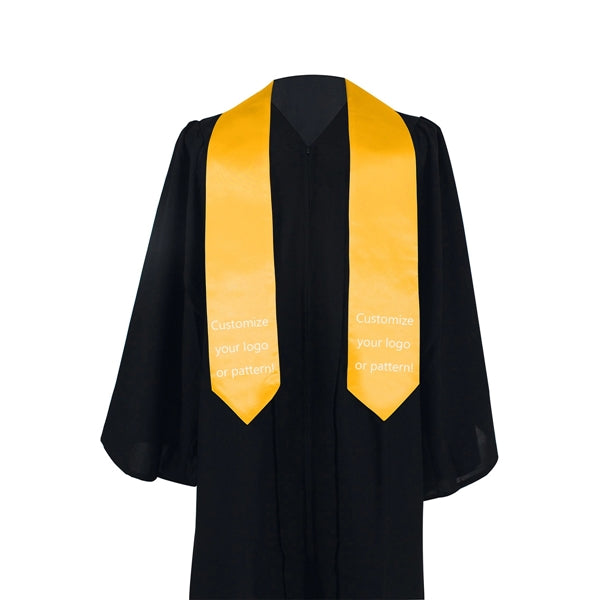 Plain Graduation Stole Sash Unisex