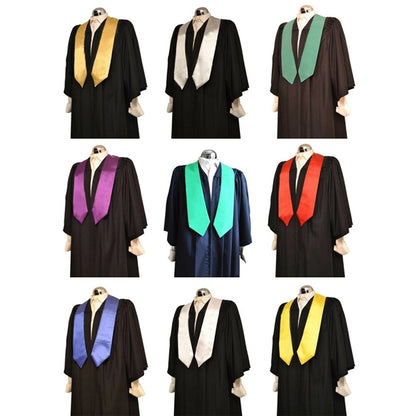 Plain Graduation Stole Sash Unisex