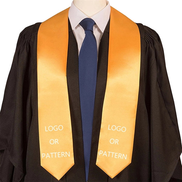Plain Graduation Stole Sash Unisex