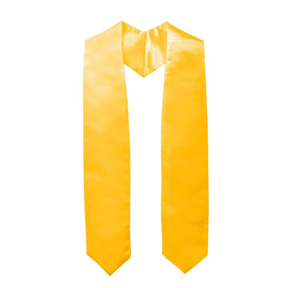 Plain Graduation Stole Sash Unisex