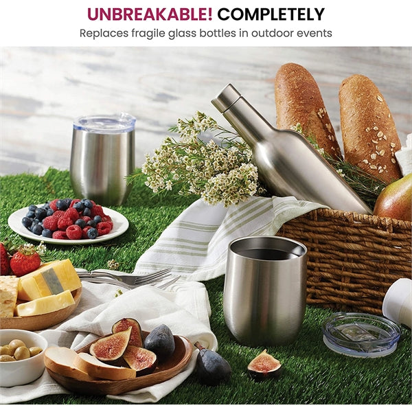 Insulated Wine Chiller Gift Set