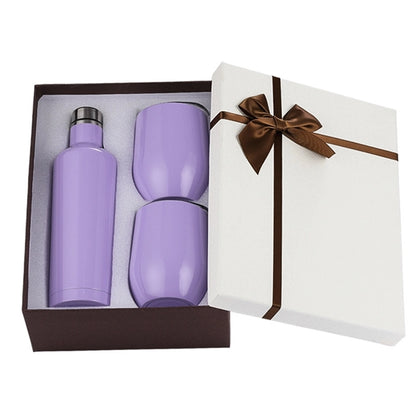 Insulated Wine Chiller Gift Set