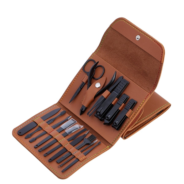 16 Pieces Stainless Steel Nail Clipper Set