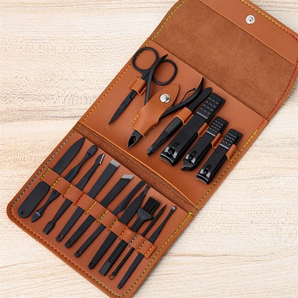 16 Pieces Stainless Steel Nail Clipper Set