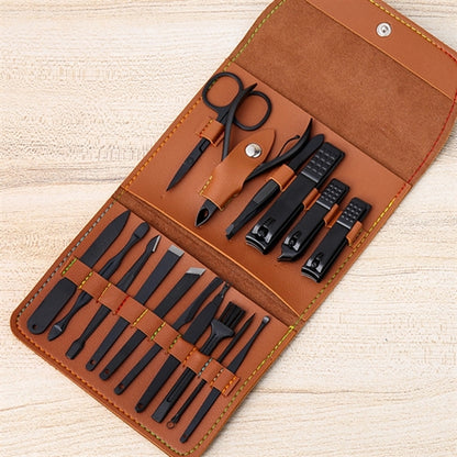 16 Pieces Stainless Steel Nail Clipper Set