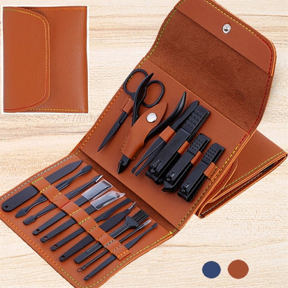 16 Pieces Stainless Steel Nail Clipper Set