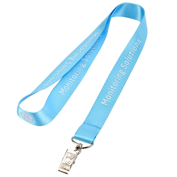 Nylon Lanyard w/ Standard Attachment ID Badge Holder