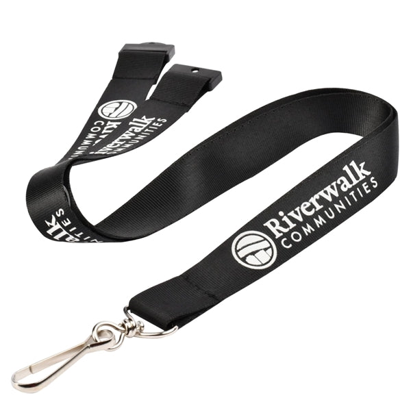 Nylon Lanyards w/ Safety Breakaway