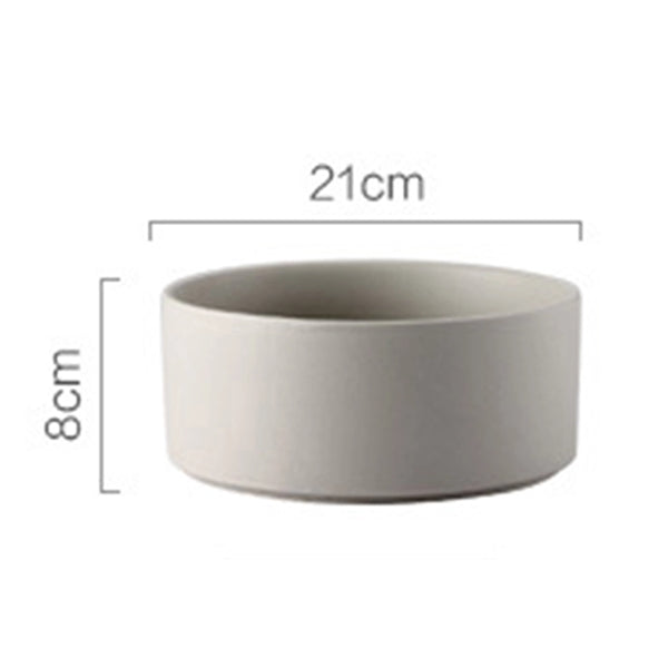 8" Ceramic Pet Bowl