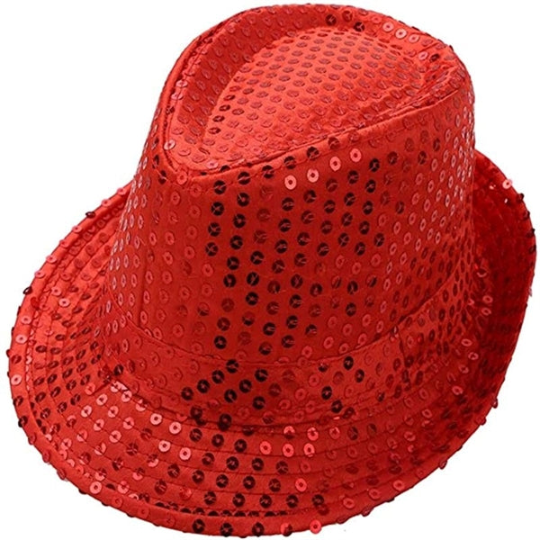 Sequined Fedora Hat