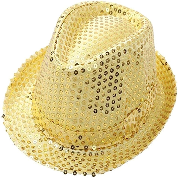 Sequined Fedora Hat