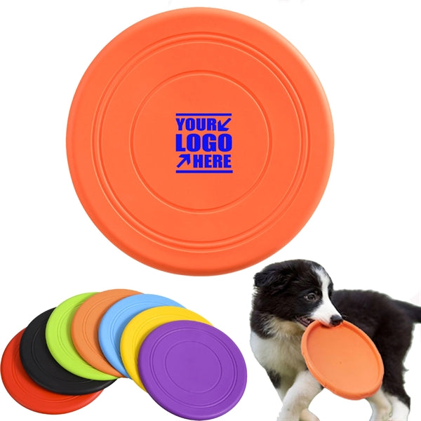 Pet Play Silicone Flying Disc Toy