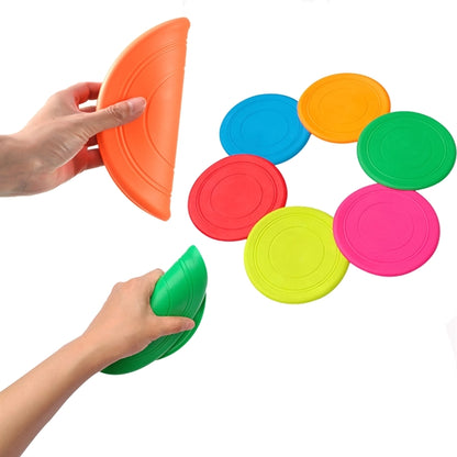 Pet Play Silicone Flying Disc Toy