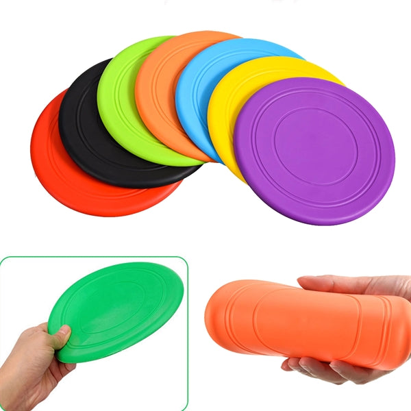 Pet Play Silicone Flying Disc Toy