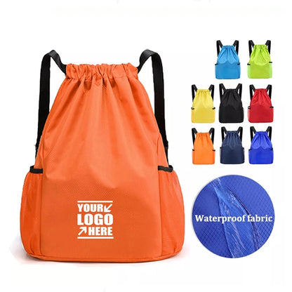 Travel Sports Gym Bag Large Capacity Drawstring Backpack